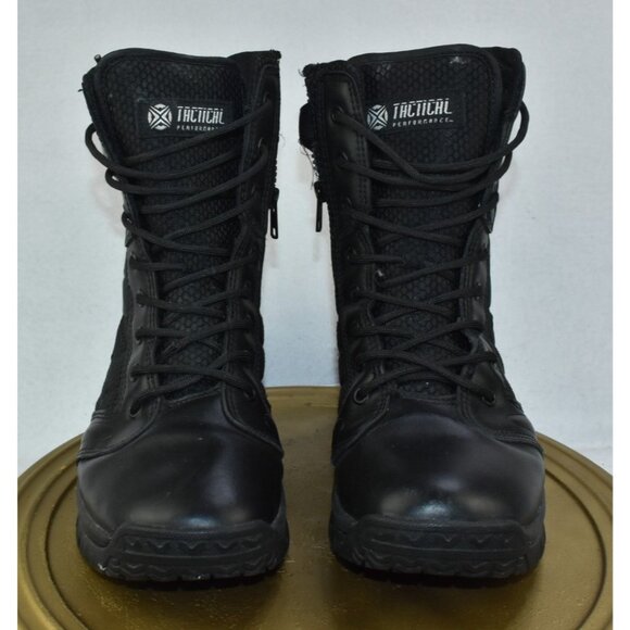 Tactical Performance Hawk Men\'s Boots Size 7.5 D Black Combat -Flaws- main image 7